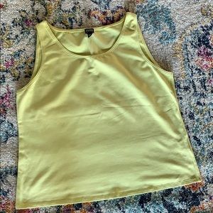 NWOT Eileen Fisher green tank top- XlL